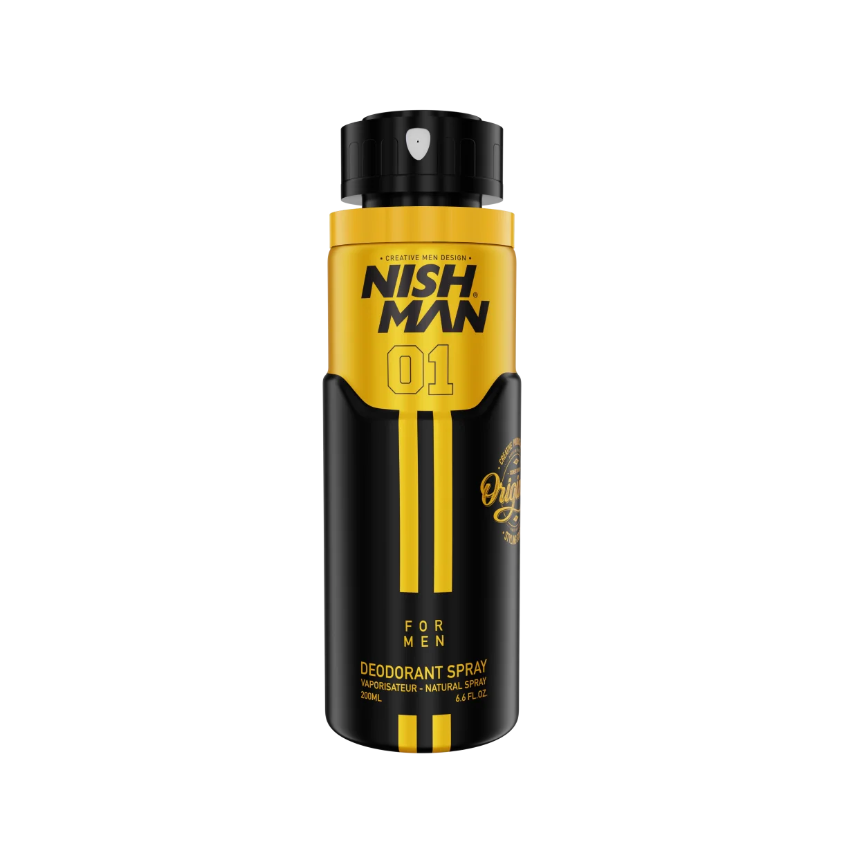 Nishman Déordorant 01 – Musk (Musqué & Frais)