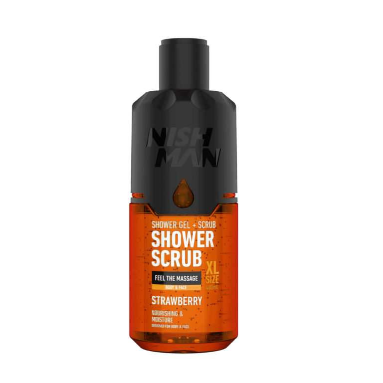 Nishman Gel de Douche Gommant Fraise