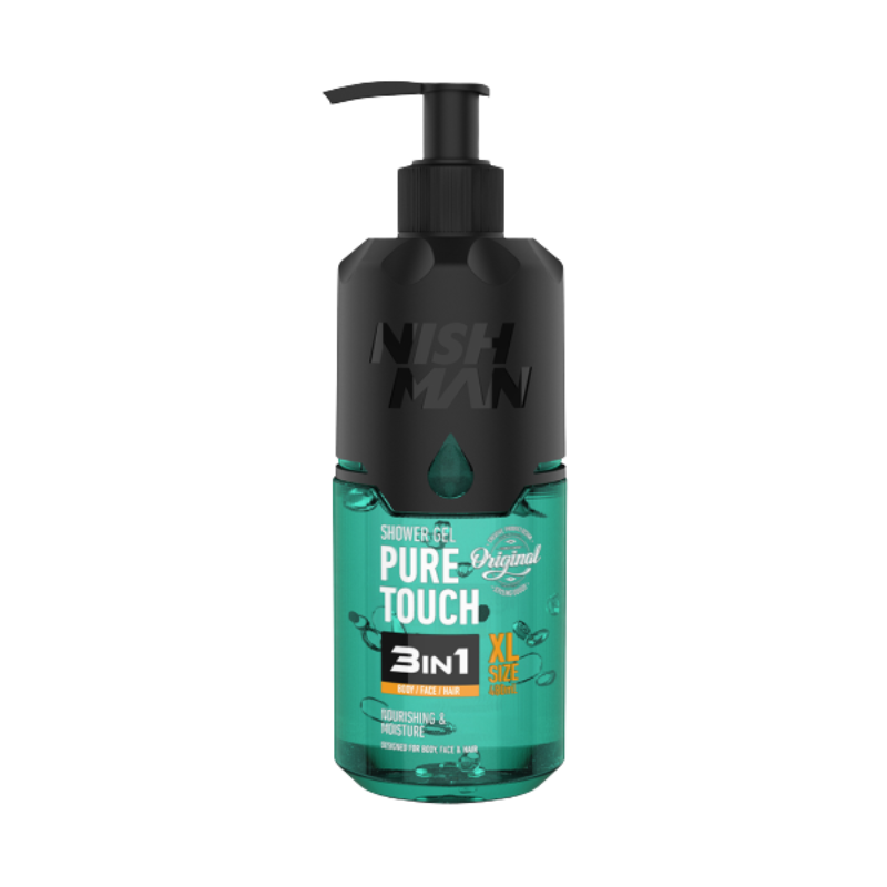 Nishman 3in1 Gel de douche Pure Touch 480ml