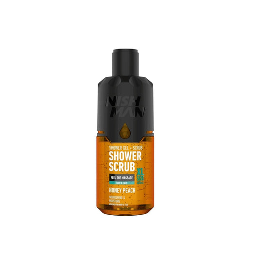 Nishman Gel de Douche Gommant Miel Pêche
