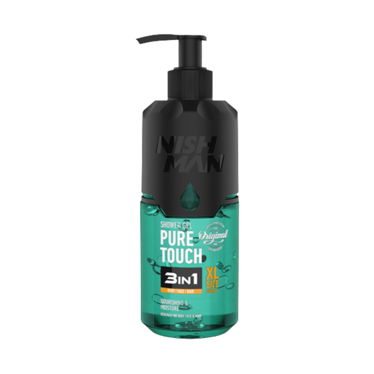 Nishman 3in1 Gel de douche Pure Touch 480ml